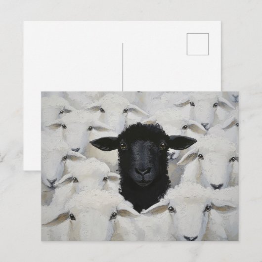 Carte Postale Baa-tle of Individuality (Devant / Derrière)