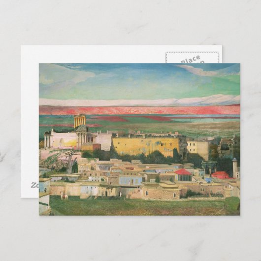Carte Postale Baalbek, 1906 (Devant / Derrière)