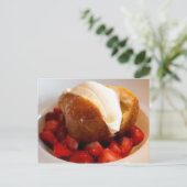 Carte Postale Baba au Rhum Recette (Debout devant)