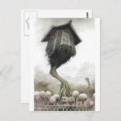 Carte Postale Baba Yaga (Devant / Derrière)