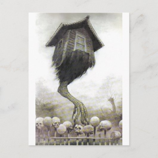 Carte Postale Baba Yaga (Devant)