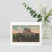 Carte Postale Babb, MT - Vue du Grand Chef Mountain de Hwy (Debout devant)