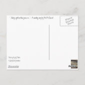 Carte Postale "Baby a son jean bleu..." (Dos)