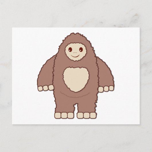 Carte Postale Baby Bigfoot (Devant)