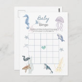 CARTE POSTALE BABY BINGO (Devant / Derrière)