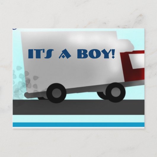 Carte Postale Baby Boy (Devant)