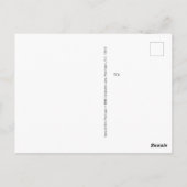 Carte Postale Baby Boy Blue Photo Baptême Merci (Dos)