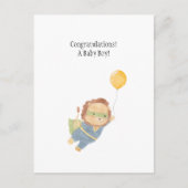 Carte Postale Baby Boy Congratulations New Baby Card (Devant)