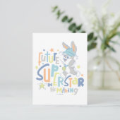 Carte Postale Baby BUGS BUNNY™ Future Superstar En formation (Debout devant)