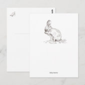 Carte postale Baby Bunny (Devant / Derrière)