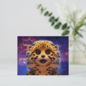 Carte postale Baby Cheetah (Debout devant)