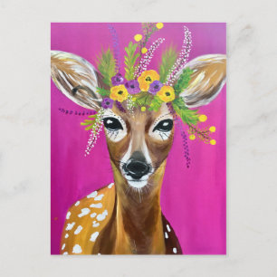 Carte postale Baby Deer