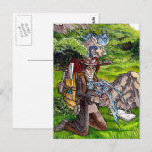 Carte Postale Baby Dragon (Devant / Derrière)