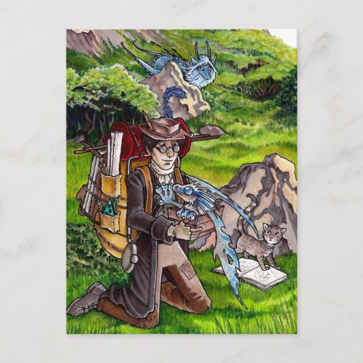 Carte Postale Baby Dragon (Devant)