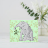 Carte Postale Baby Elephant (Debout devant)