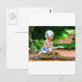 Carte Postale Baby Rock Star (Devant / Derrière)