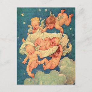 Carte Postale baby shower budgétaire Invitation