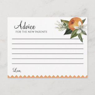 Carte Postale Baby shower Clementine