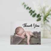 Carte postale Baby shower CUTE (Debout devant)
