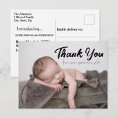 Carte postale Baby shower CUTE (Devant / Derrière)