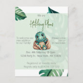 Carte postale baby shower Dinosaur (Devant)