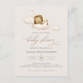Carte Postale Baby shower Lion (Devant)