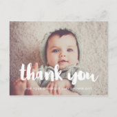 Carte Postale Baby shower merci (Devant)