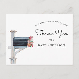 Carte Postale Baby shower par Merci de courrier