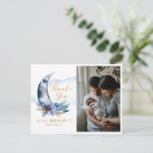 Carte postale Baby shower photo au-dessus de la lu (Debout devant)