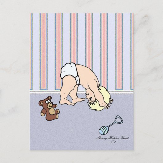 Carte postale Baby Somersault (Devant)