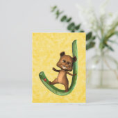 Carte Postale babybear J (Debout devant)