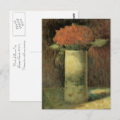 Carte Postale Bac de fleurs (Devant / Derrière)