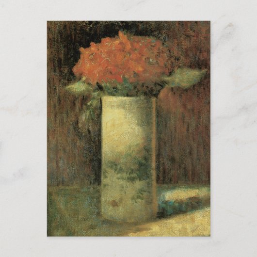 Carte Postale Bac de fleurs (Devant)