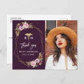 Carte Postale baccalauréat de l'école de soins infirmiers florau (Devant / Derrière)