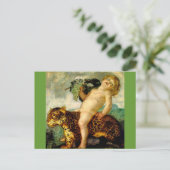 Carte Postale Bacchus chevauchant un léopard (Debout devant)