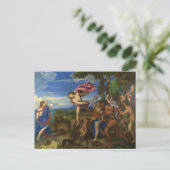 Carte Postale Bacchus et Ariane par Titien (Debout devant)