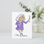 Carte Postale Bach (Debout devant)