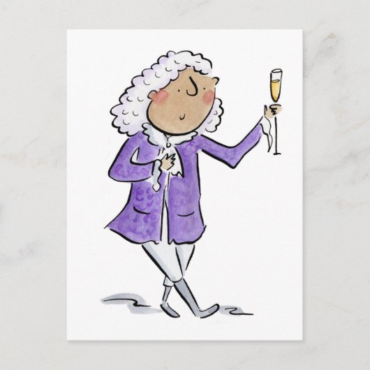 Carte Postale Bach (Devant)