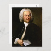 Carte Postale bach (Devant / Derrière)