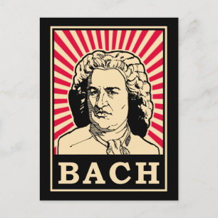 Carte Postale Bach