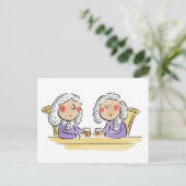 Carte Postale Bach Double (Debout devant)