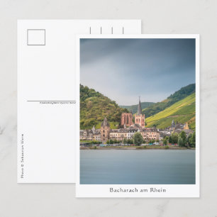 Carte Postale Bacharach am Rhein - Allemagne