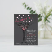 Carte Postale Bachelorette invitation (Debout devant)