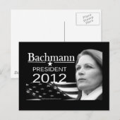 Carte Postale Bachmann pour Président (Devant / Derrière)