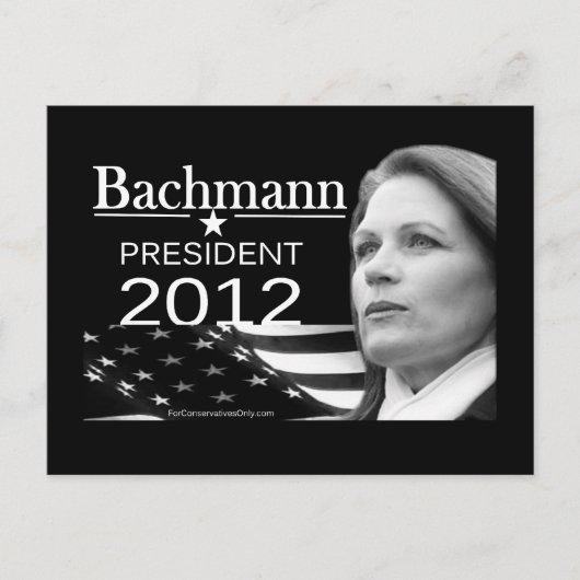 Carte Postale Bachmann pour Président (Devant)