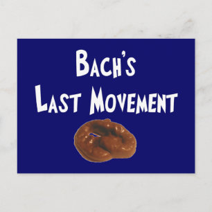Carte Postale Bachs Dernier Mouvement Hilarious Dons