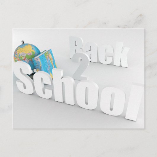 Carte postale Back 2 School (Devant)