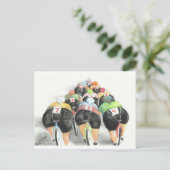 Carte postale Back End of the Bunch, par Lyn Hurri (Debout devant)