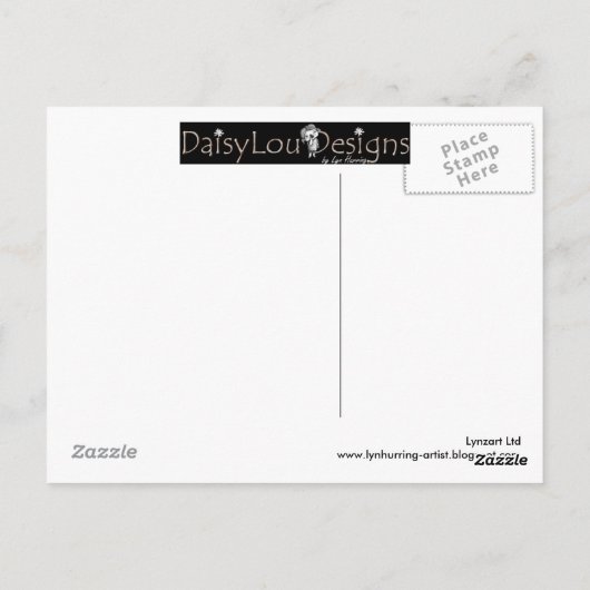 Carte postale Back End of the Bunch, par Lyn Hurri (Dos)