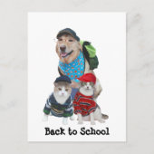 Carte Postale Back to school (Devant)